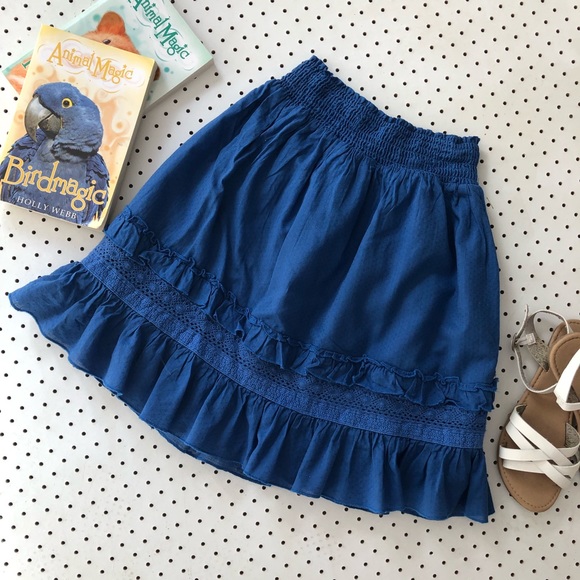 Ladies size 6 YOUNG HEARTS by Collette Dinnigan, Blue skirt, teen girls size 14 - Picture 6 of 6